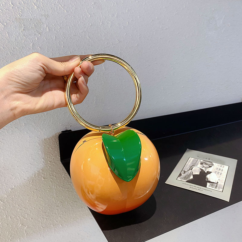 New Yellow Peach Design Women  - Luxury Bags Cute recension och pris