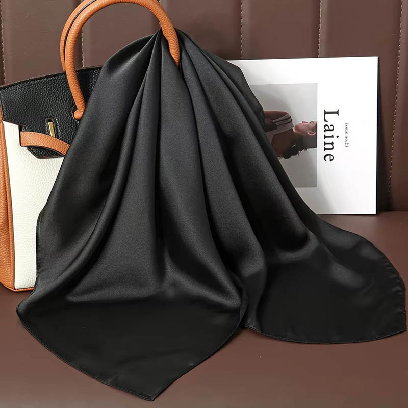 Luxury Solid Color Silk Square - Luxury Bags China recension och pris