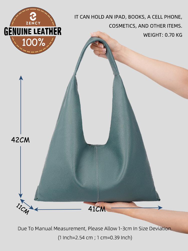 Zency Soft Genuine Leather Wom - Luxury Bags Tote recension och pris